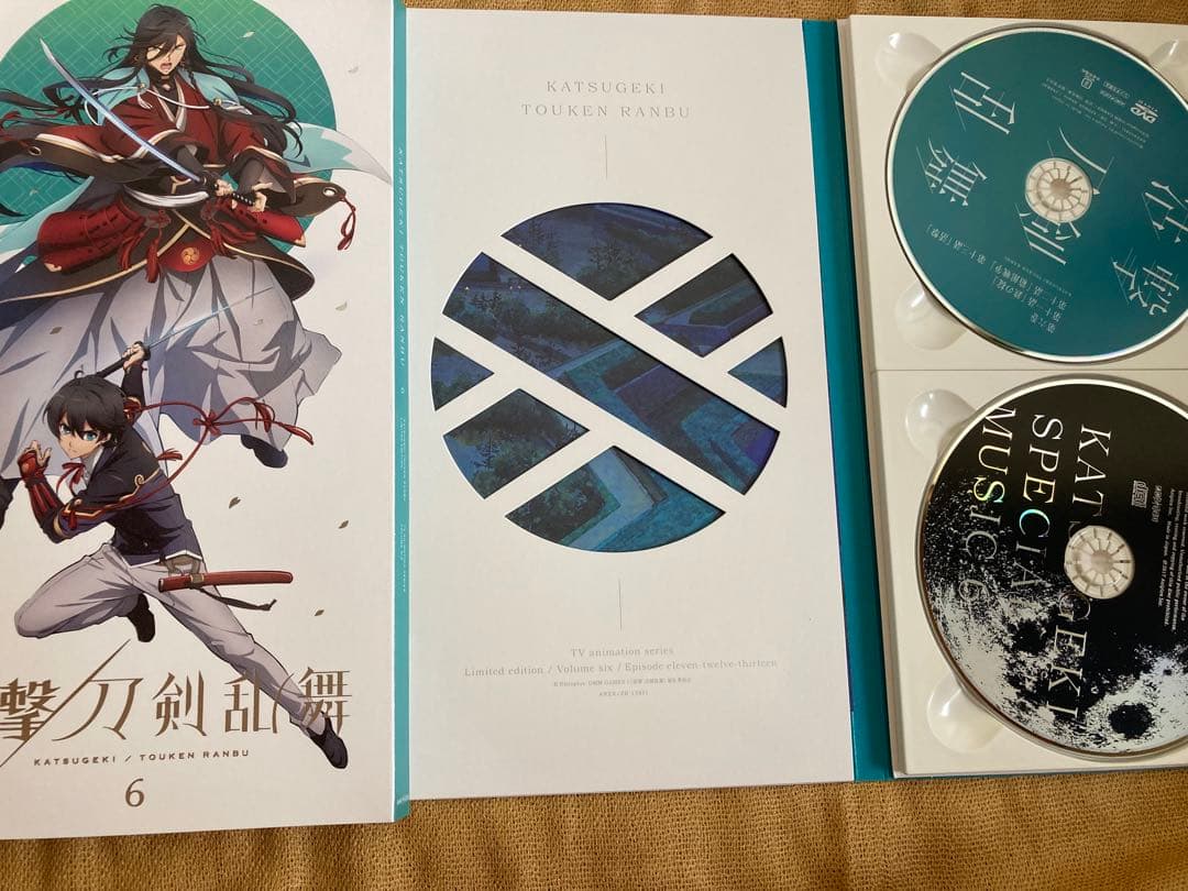 活劇 刀剣乱舞 完全生産限定盤 DVD 全6巻
