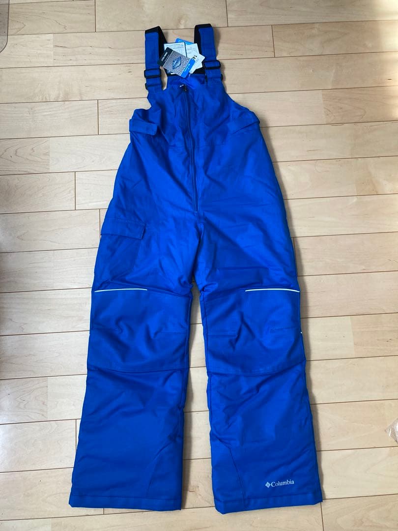 コロンビア　スノーウェア　140 新品　アドベンチャーライドIIビブ