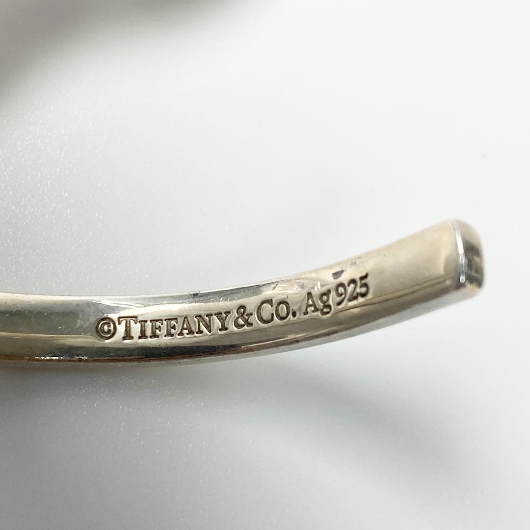 ティファニーTiffany バングル ラブノット 1837 Ag925