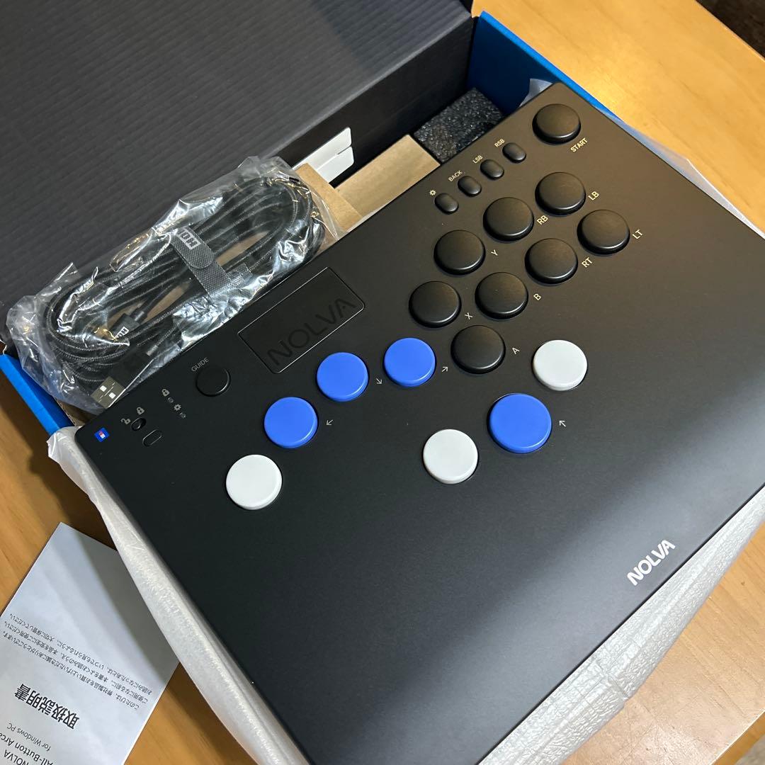 HORI NOLVA レバーレスコントローラー 全ボタン式