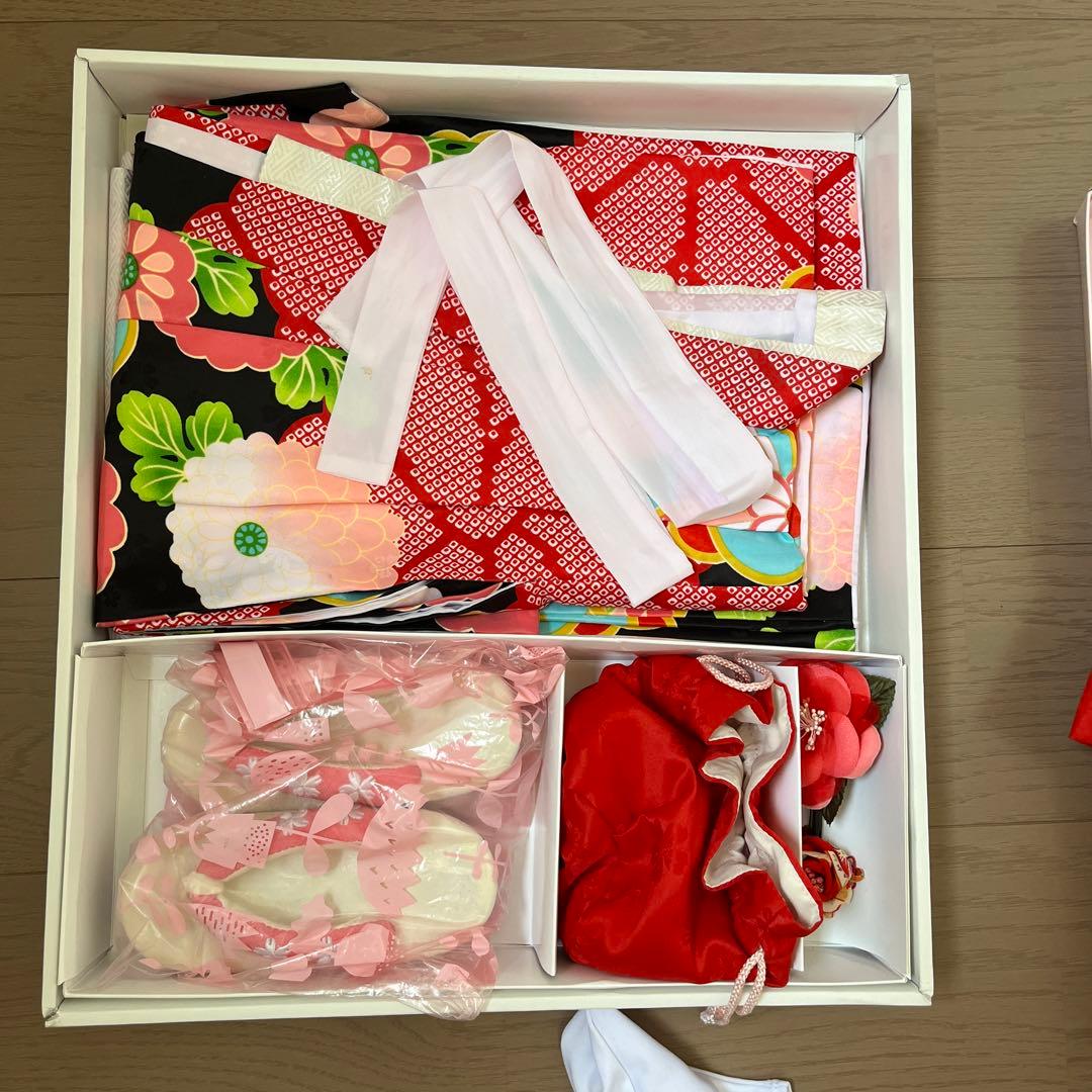 753 七五三　着物　3歳　小町キッズ　女の子