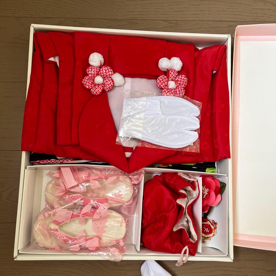 753 七五三　着物　3歳　小町キッズ　女の子