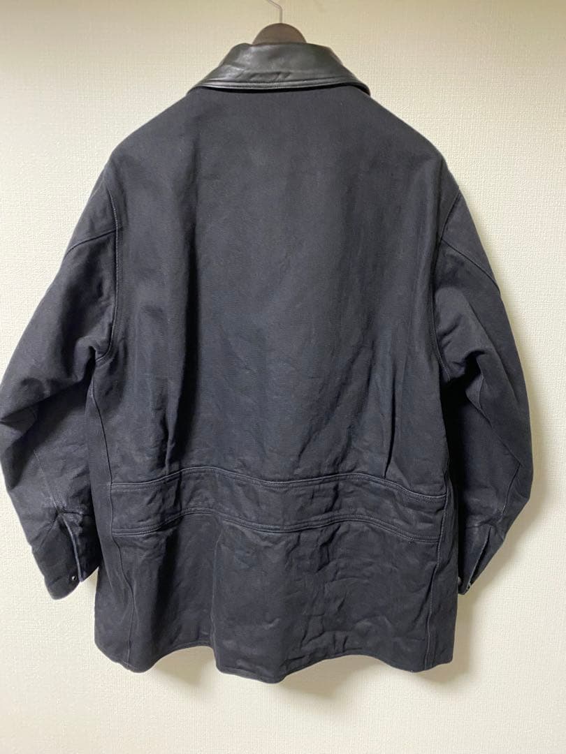 最終値下 comoli デニムレザーワークジャケット 24AW