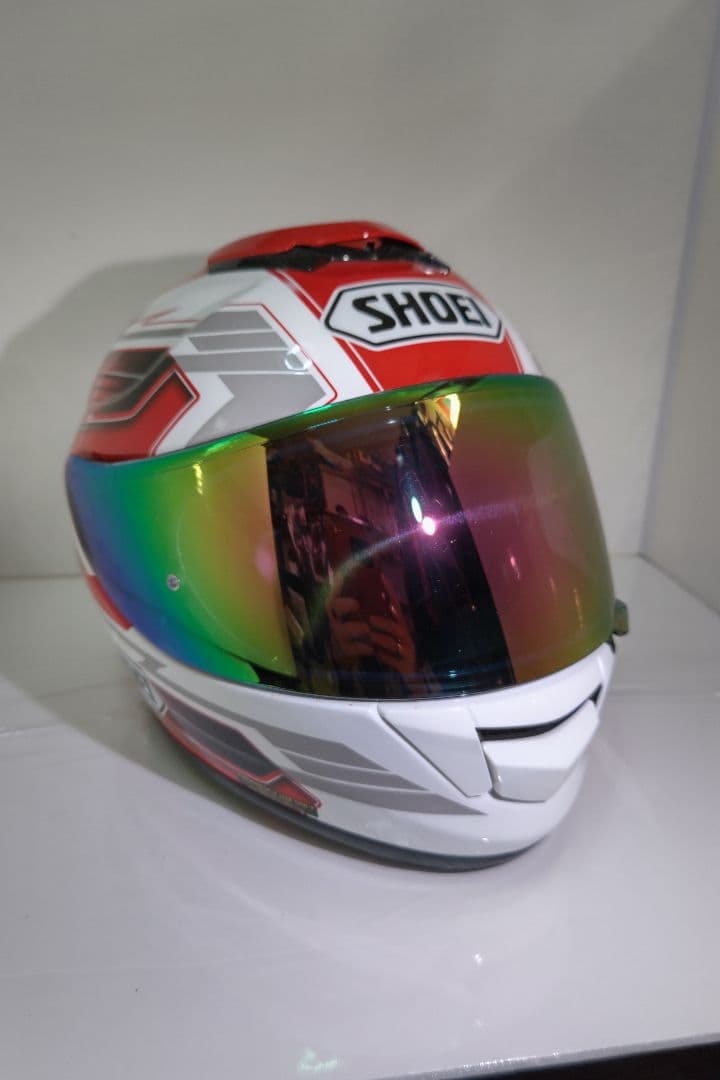 SHOEI GT-airサンバイザー内蔵ヘルメット ミラーシールド付き