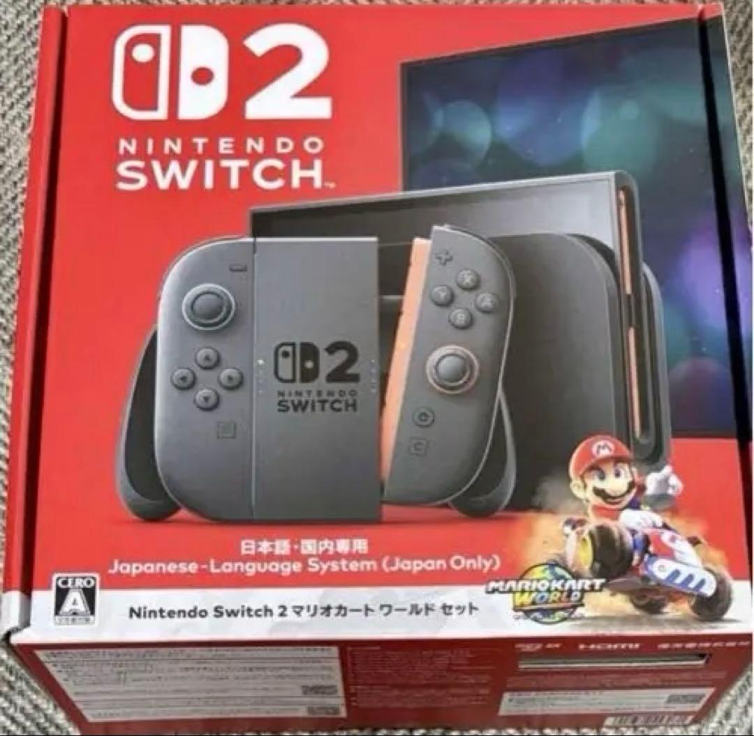 Nintendo Switch 2 日本専用 本体 マリオワールドセット