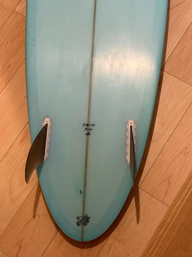 twin pin 6.1 フィン付　channel 