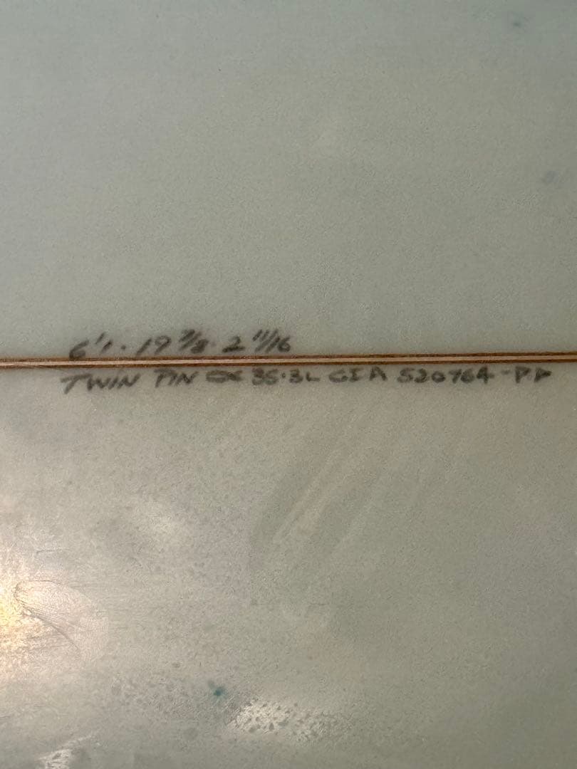 twin pin 6.1 フィン付　channel 