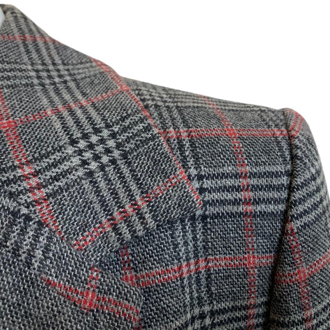 KENZO ケンゾー チェック柄 ウール混 チェスターコート ロングコート 38