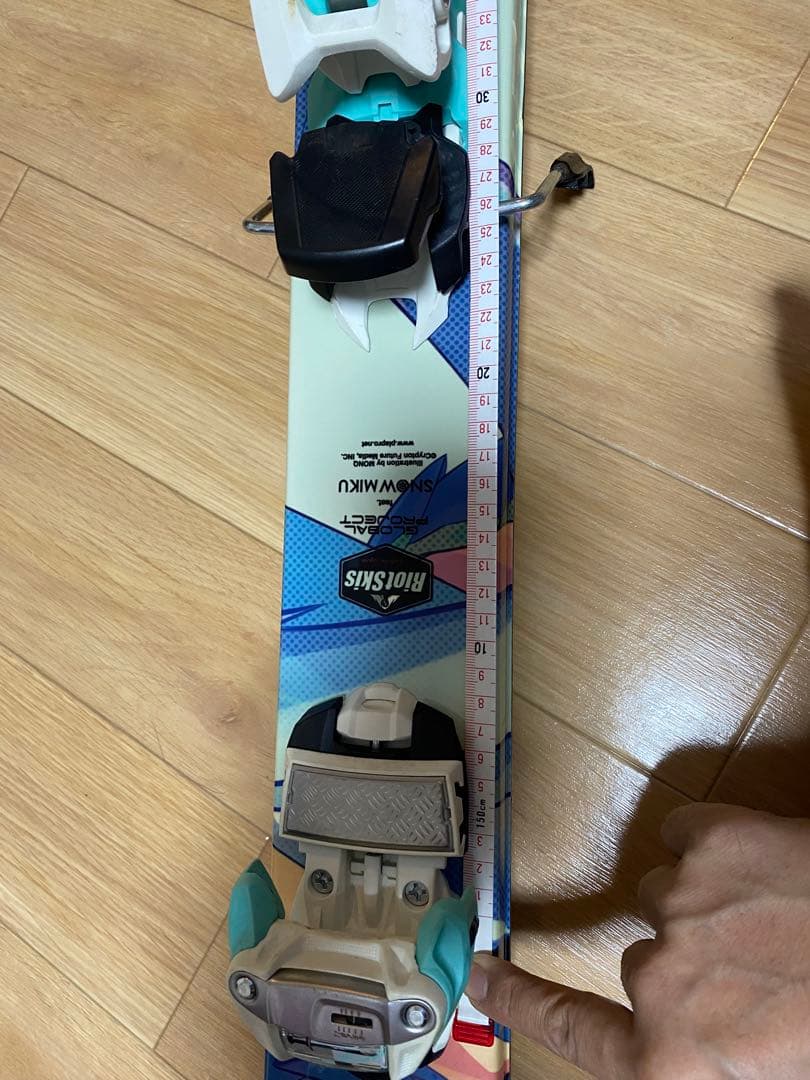 RIOT SKIS 初音ミク　フリースタイル　 MIKU 楓夏