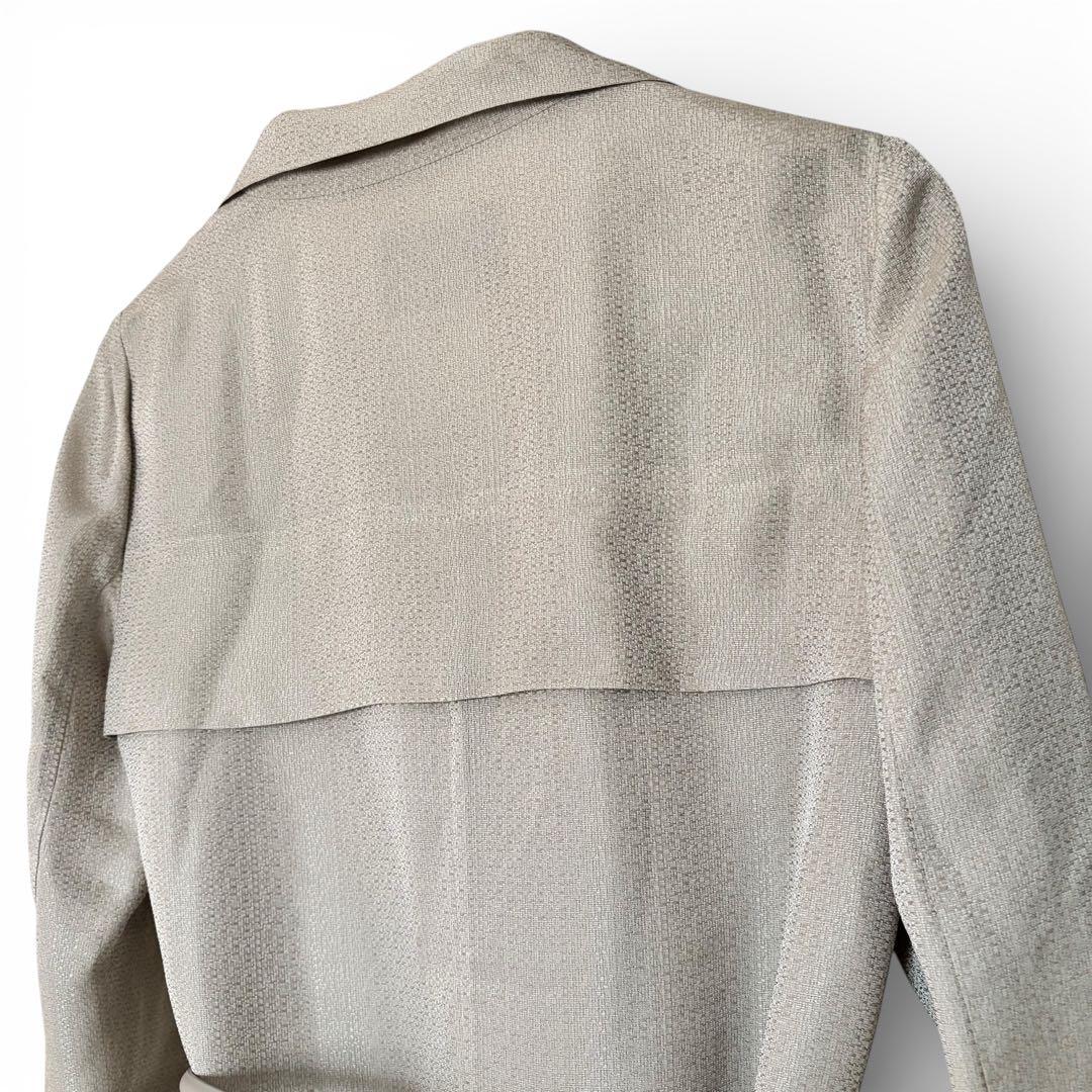 【23SS/約35万】ジョルジオアルマーニ 最高級 黒ラベル コート グレージュ