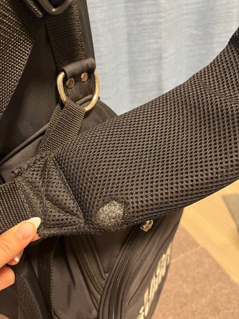 JACK BUNNY スタンド式ゴルフバッグ ブラック