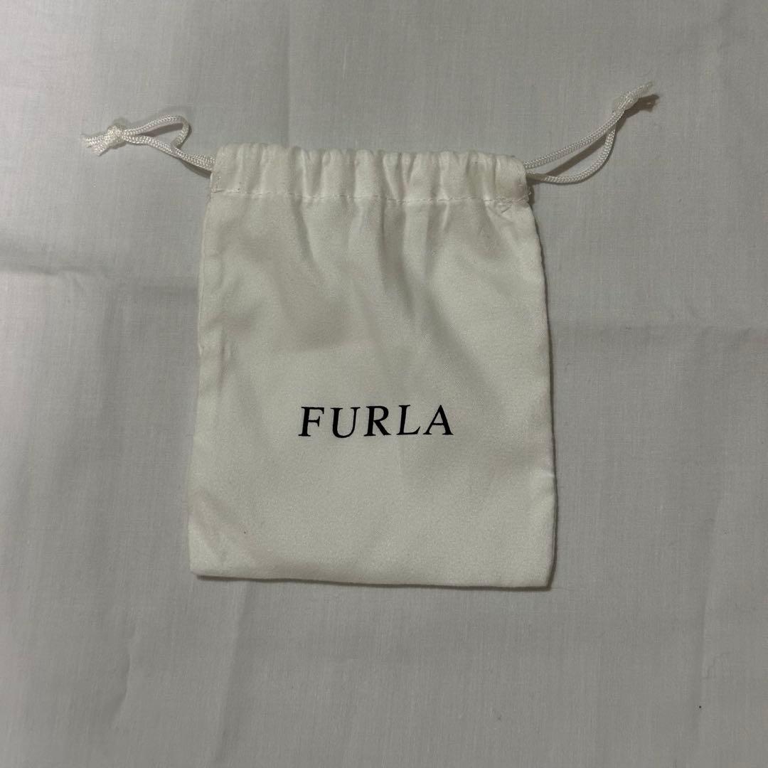 FURLA キーケース　ピンクベージュ