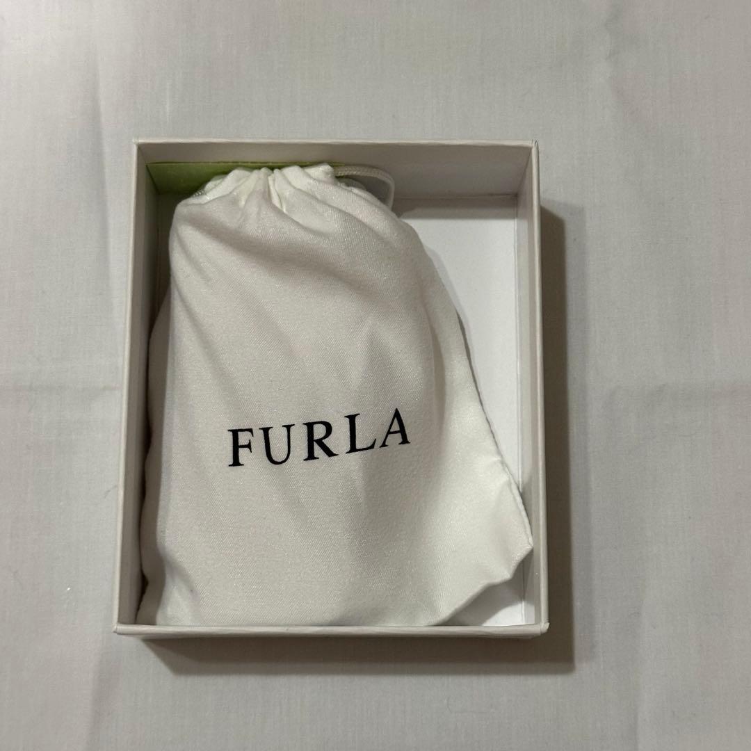 FURLA キーケース　ピンクベージュ