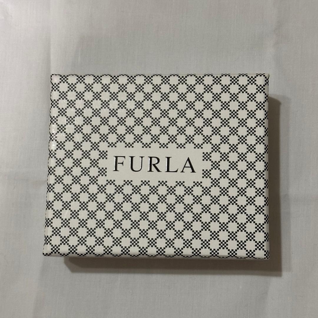 FURLA キーケース　ピンクベージュ