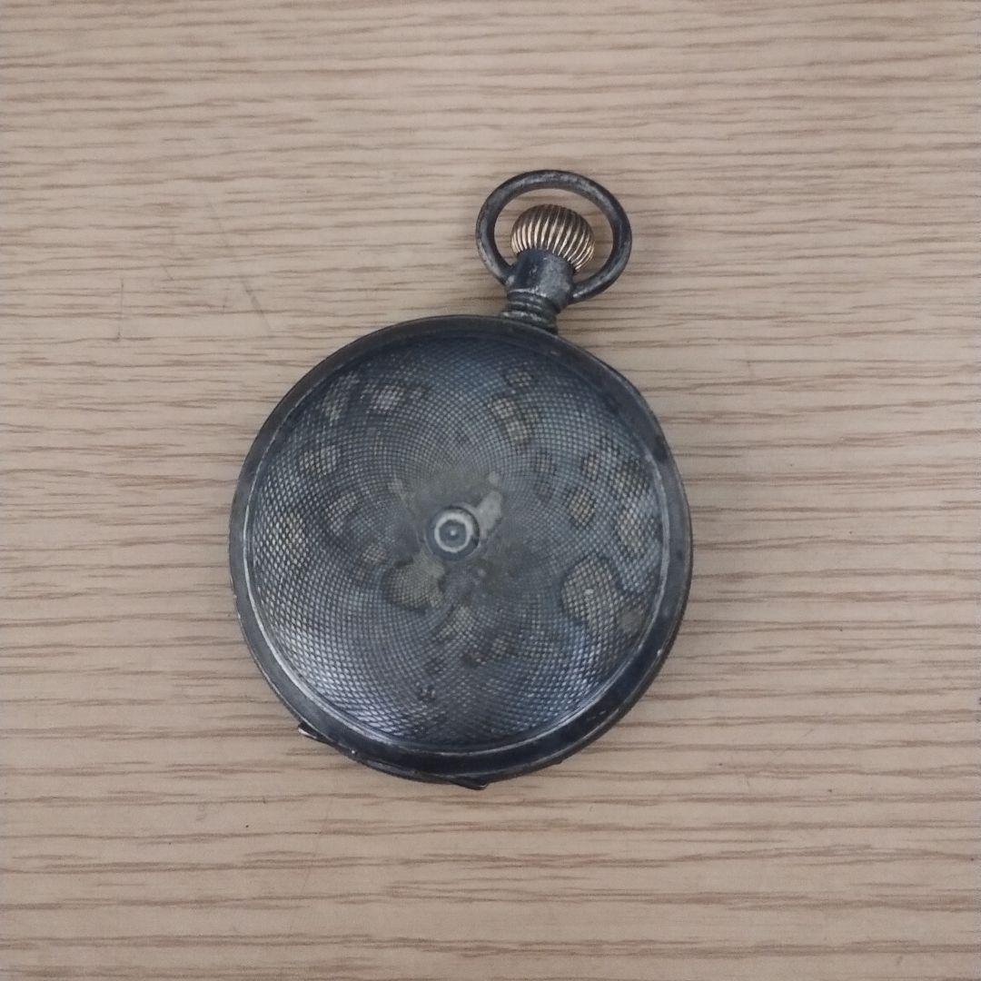 k*3様 シルバー 懐中時計のカバー