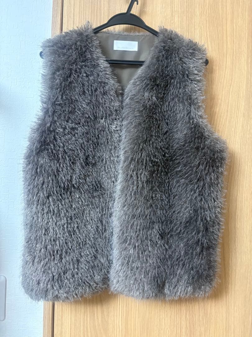 GALLARDAGALANTE グレー ファーベスト