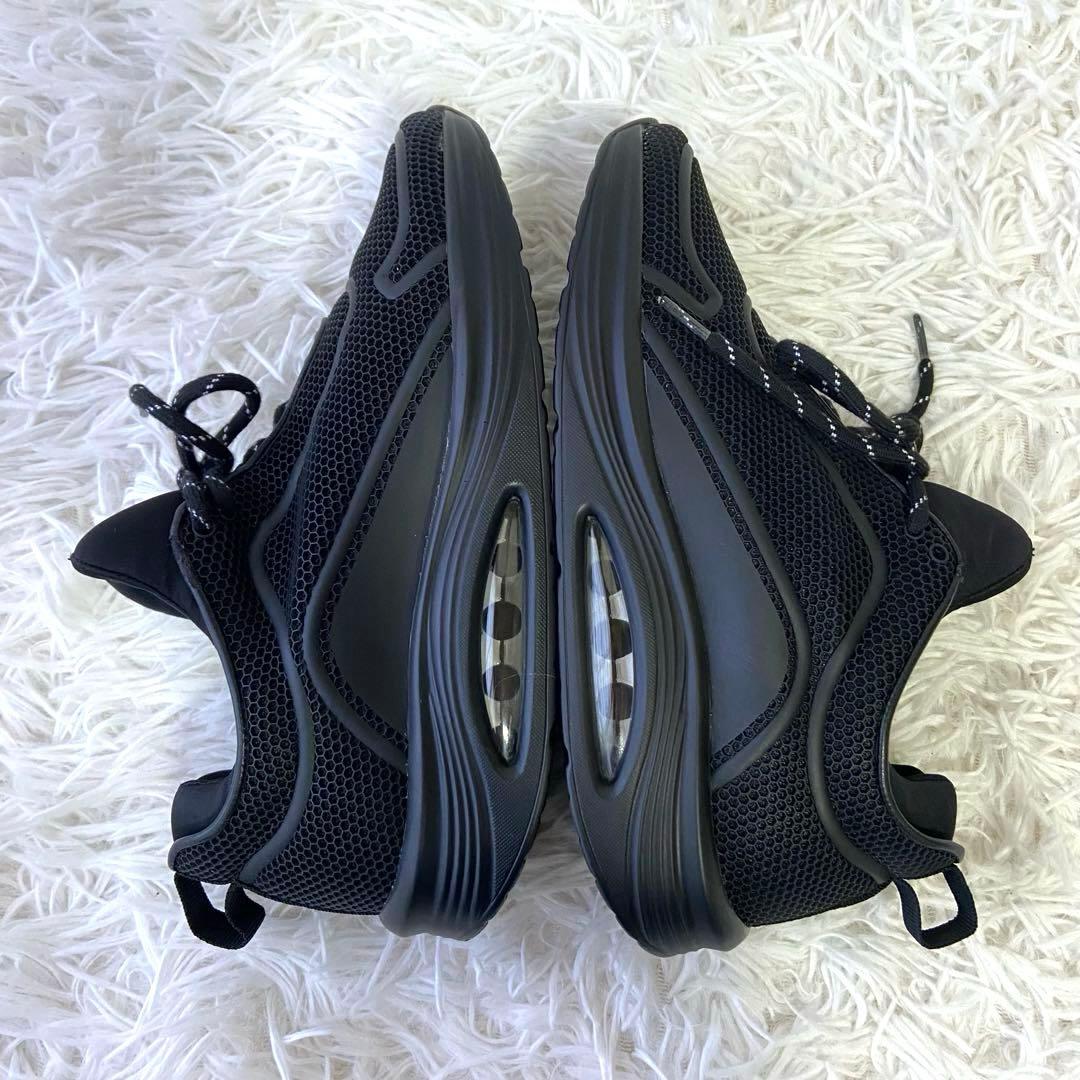 美品✨BEAXIS ビーアクシス スニーカー スリムコア ブラック 今村式 M