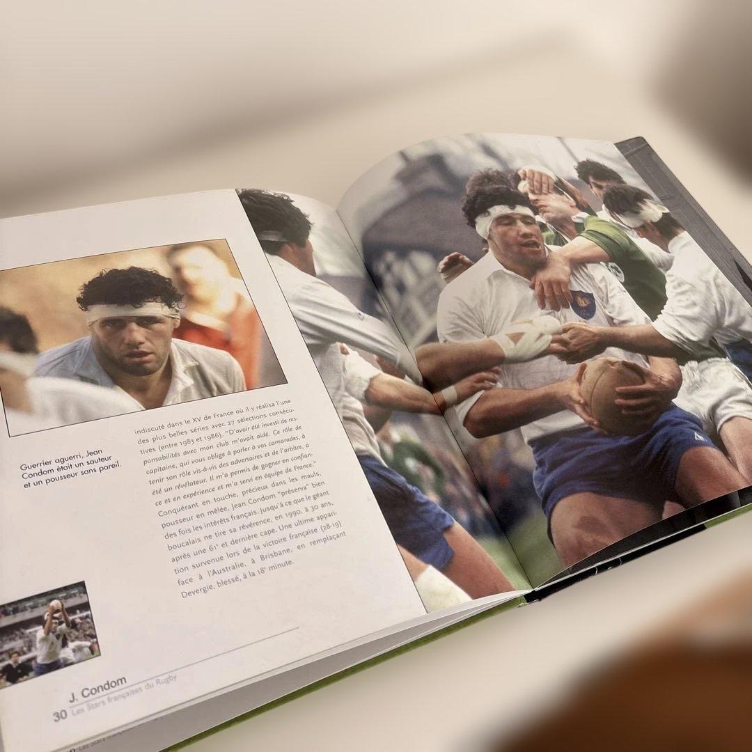 【希少】フランス　ラグビー　写真集