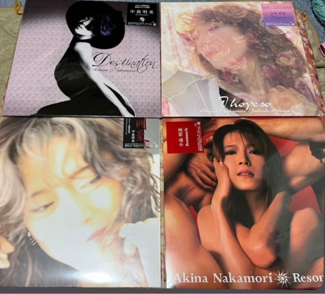 中森明菜 レコード 9枚