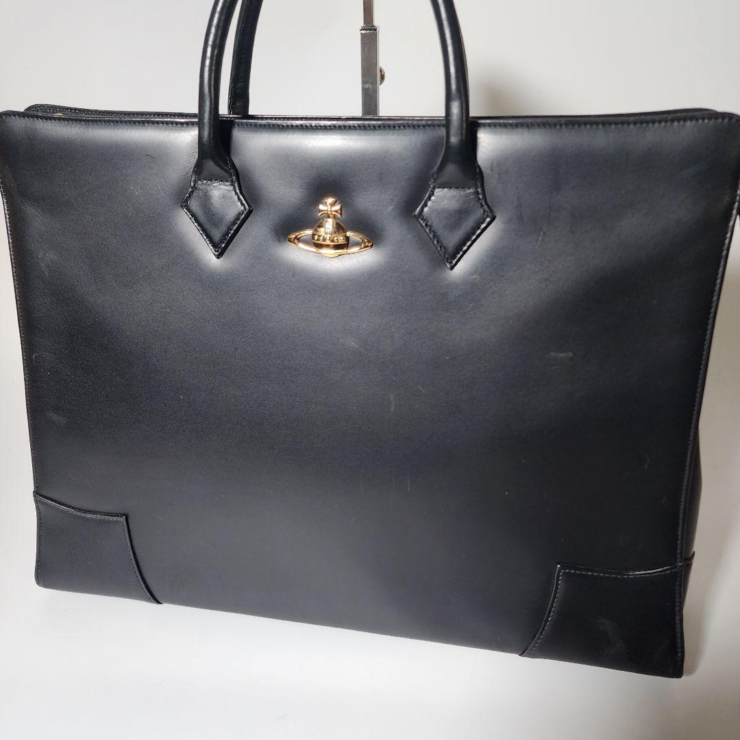 ヴィヴィアンウエストウッド ビジネスバッグ A4可 黒