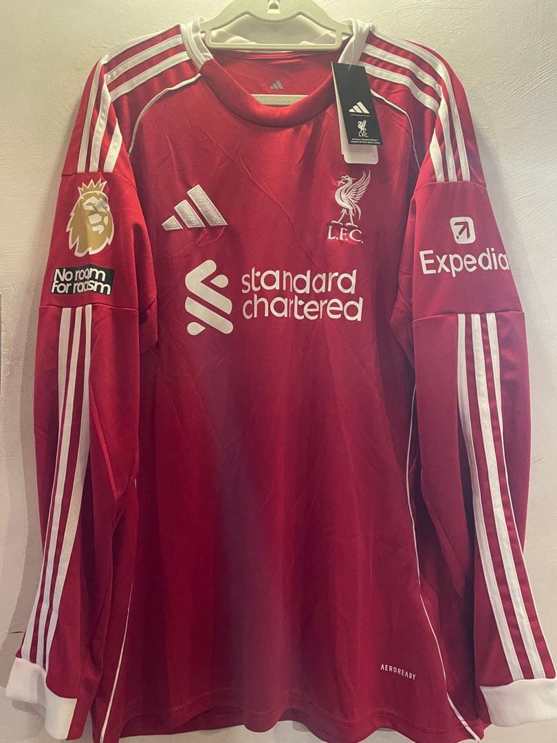新品タグ付き　ソボスライ　リバプール　長袖　ユニフォーム