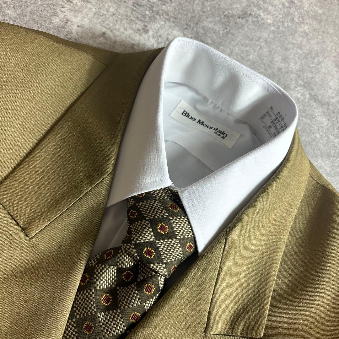 セットアップ ダブルスーツ 成人式 入学式 ピンズ vintage no.97