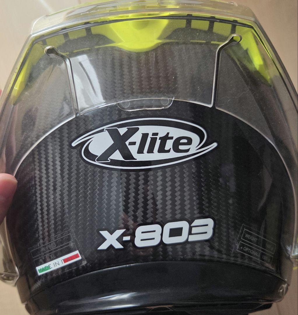 エ*キ様 X-lite エックスライト　X-803RS ヘルメット XLサイズ