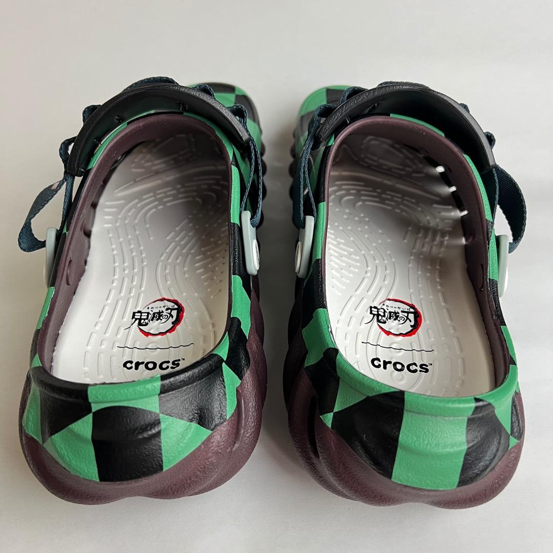 新品未使用品 鬼滅の刃コラボクロックスエコー 炭次郎モデル 27cm