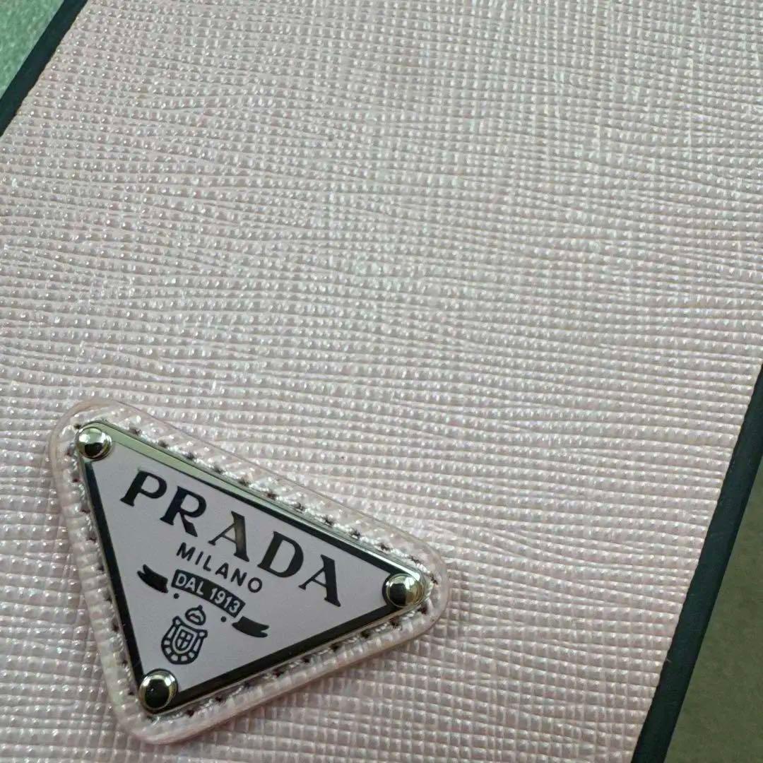 新品PRADA iPhone14 Pro Max ピンクケース(ストラップなし)