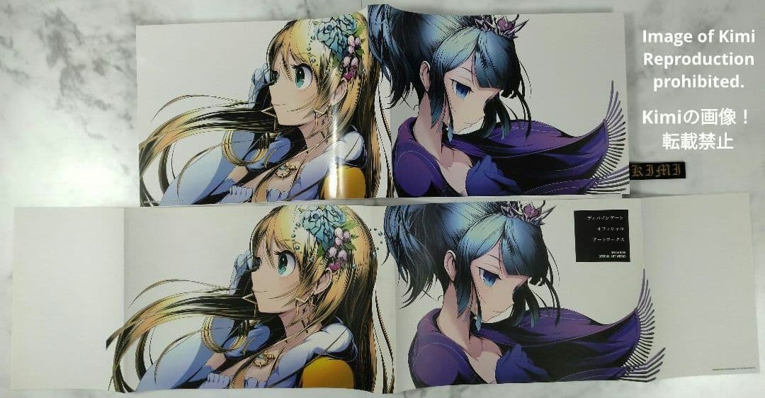 ディバインゲート OFFICIAL ART WORKS 本 2015 初版 画集