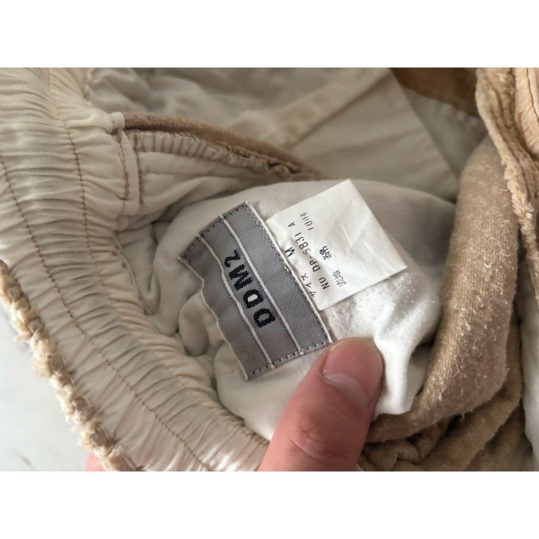 \"極太畝\" 00s ベージュ コーデュロイ 極太 バギー コーズ ワイドパンツ