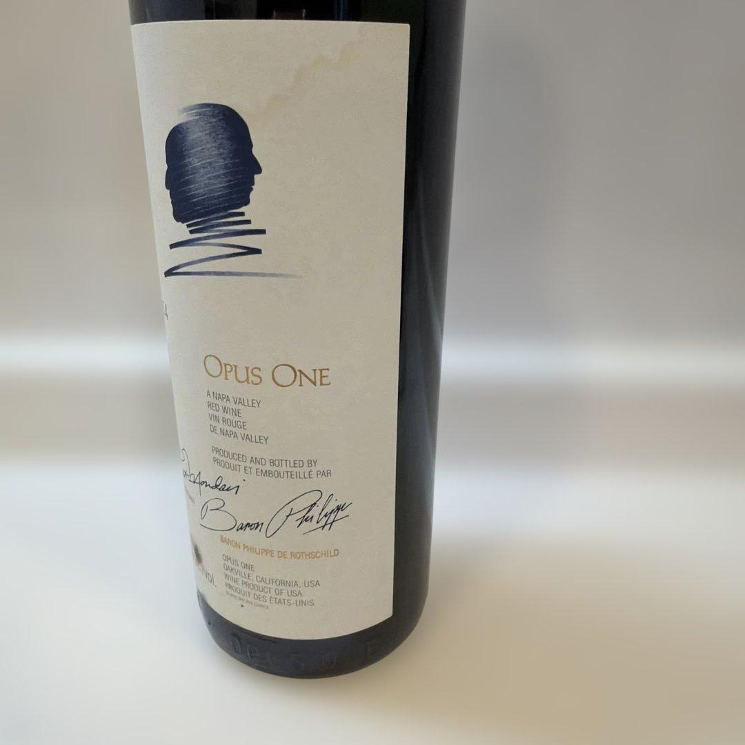 オーパスワン 2014年 750ml 1本 新品 未開栓 箱無 ラベルにシミ有り