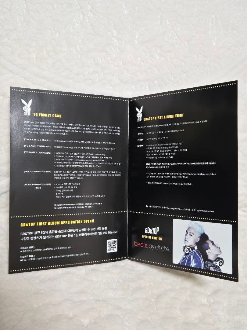 【超レア】BIGBANG GD & TOP 1集 Vol.1 韓国盤CD