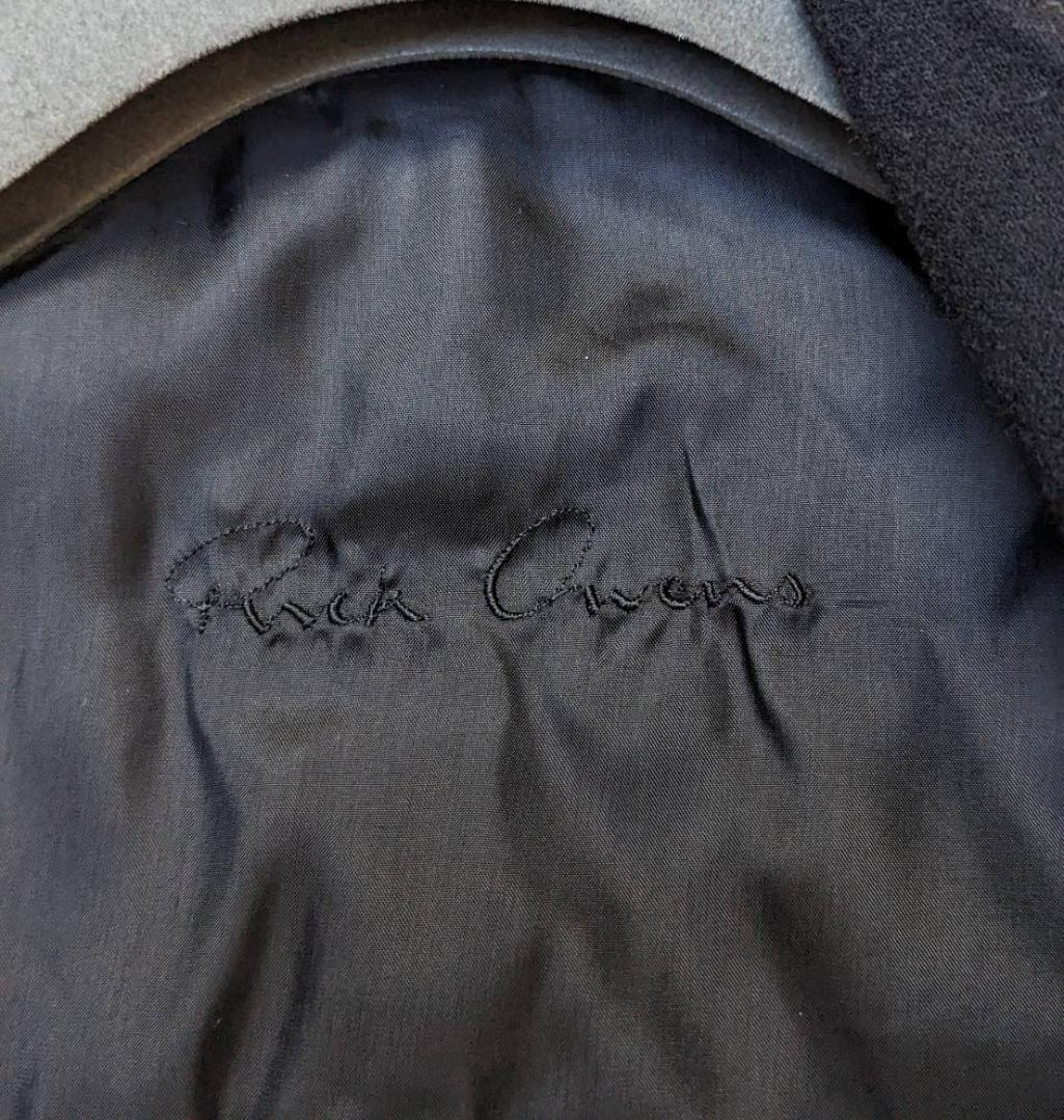 RICK OWENS ドレープ衿ジャケット40 ITALY リックオウエンス