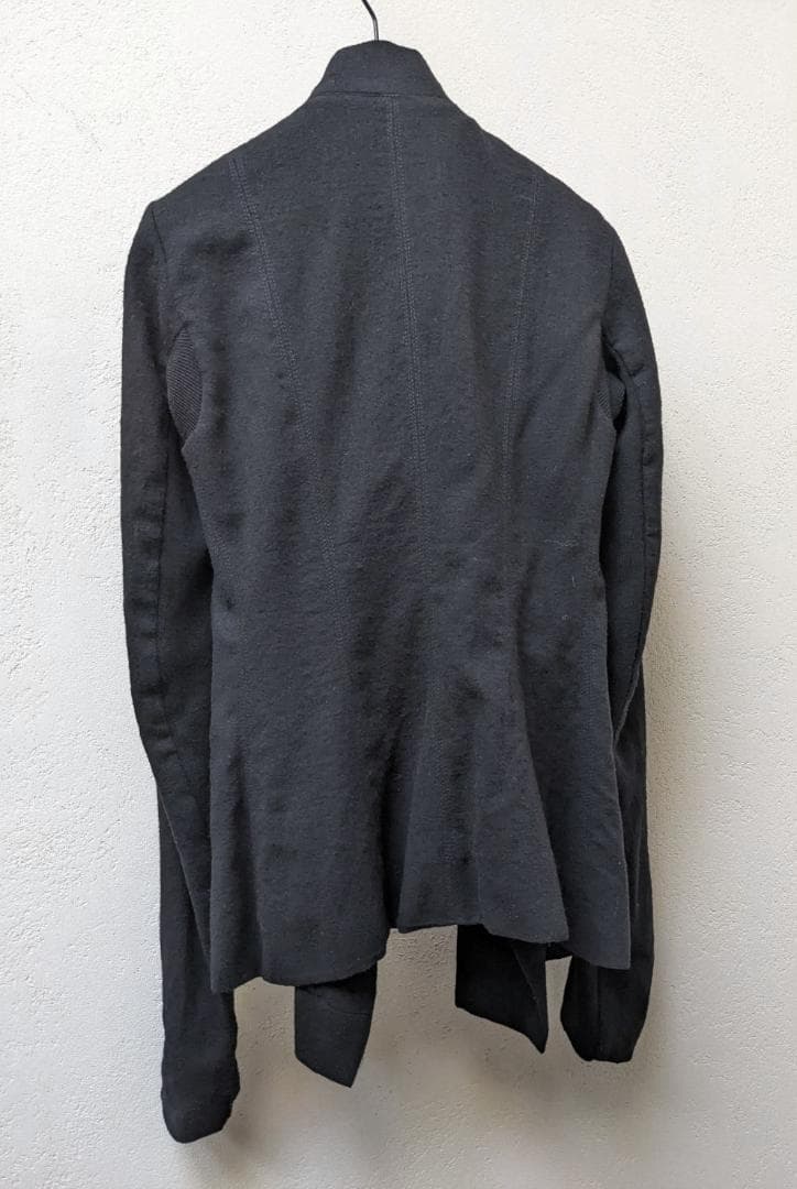 RICK OWENS ドレープ衿ジャケット40 ITALY リックオウエンス
