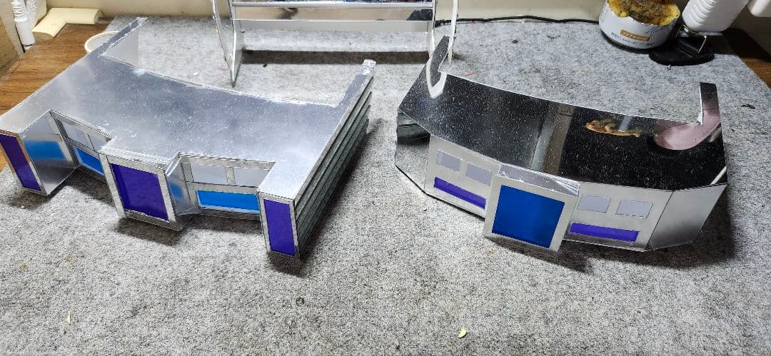 タミヤ1/14 トラック　デコトラ　自作バンパー追加します！makuです！