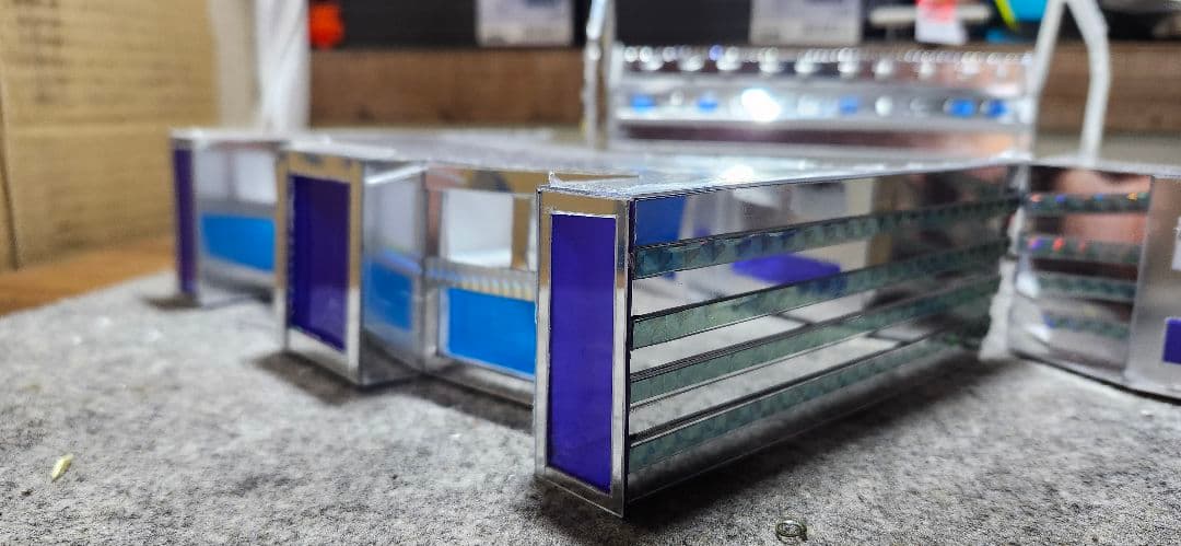 タミヤ1/14 トラック　デコトラ　自作バンパー追加します！makuです！