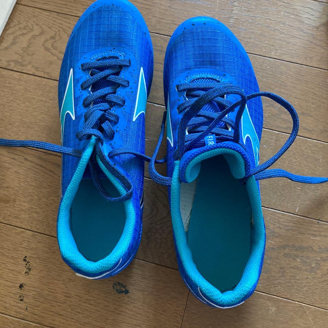 Mizuno 青 陸上シューズ スパイク付き