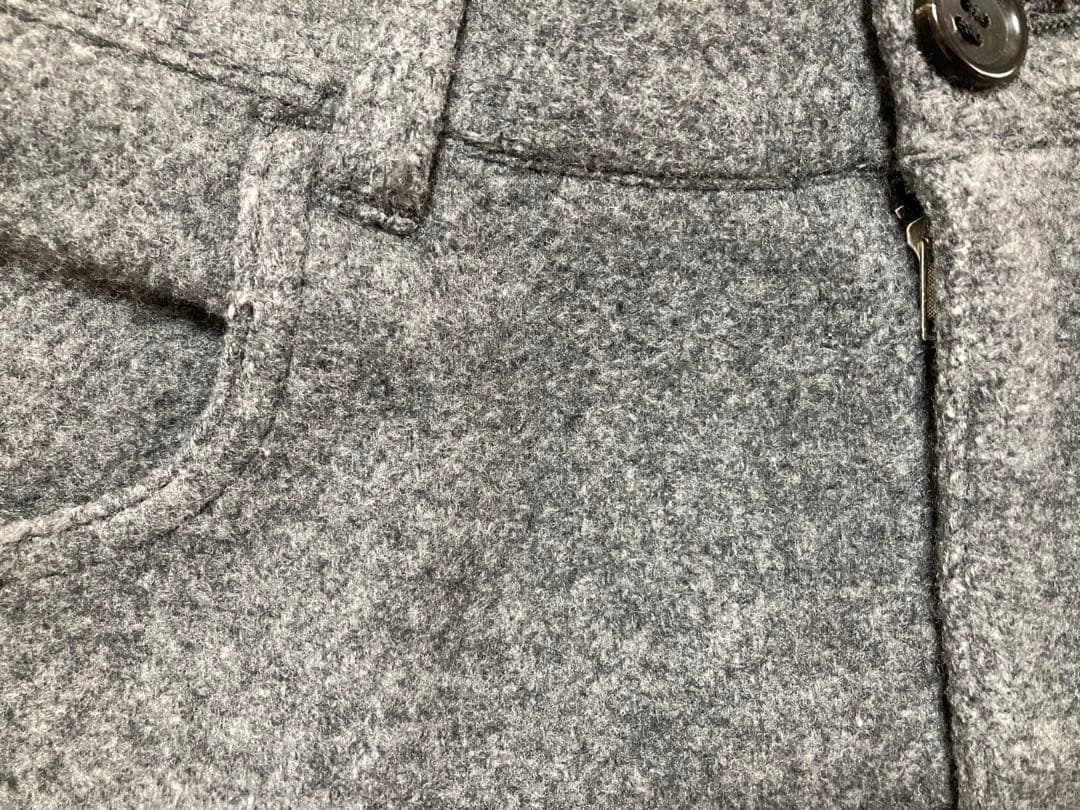 グレー ウール混紡 M カジュアルパンツ