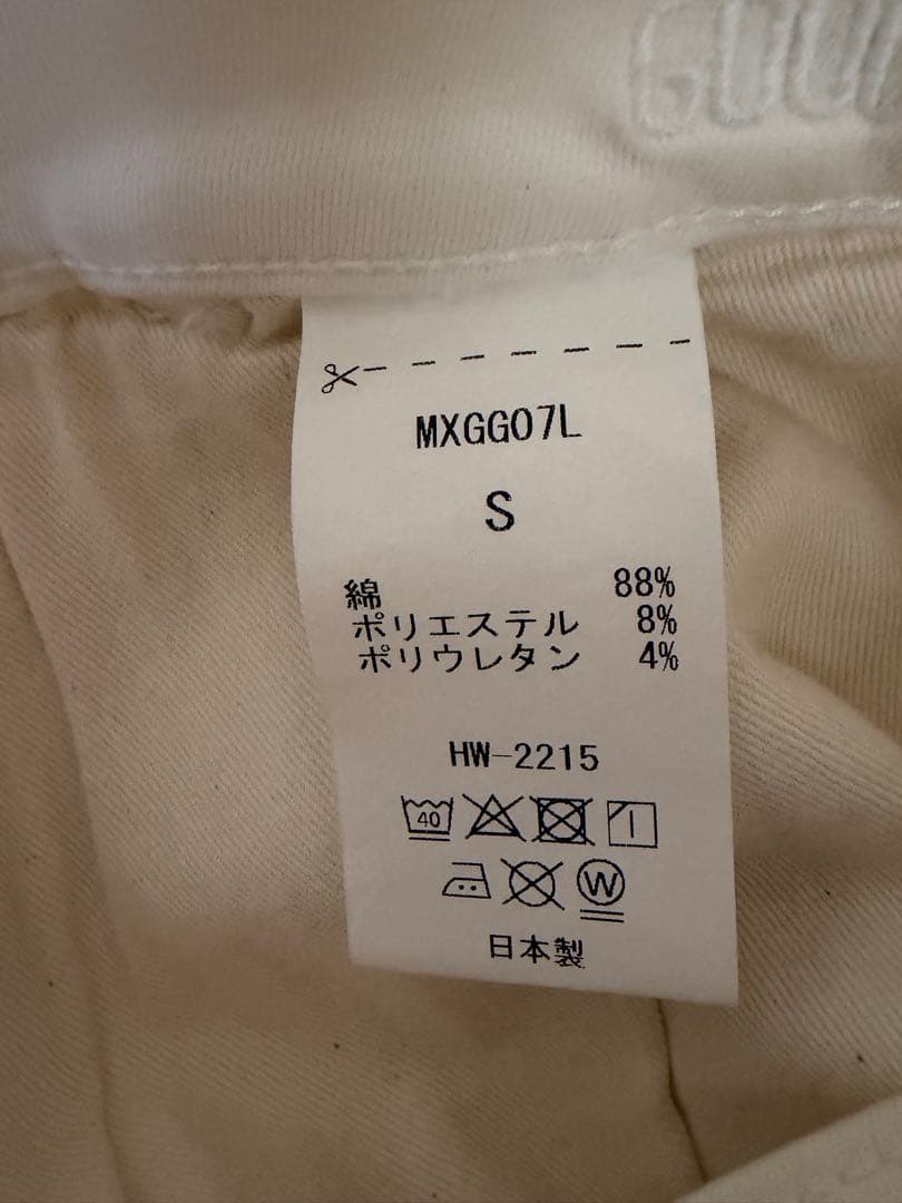 GOOD GRIEF! ワイドカーゴパンツ S 白 アパルトモン