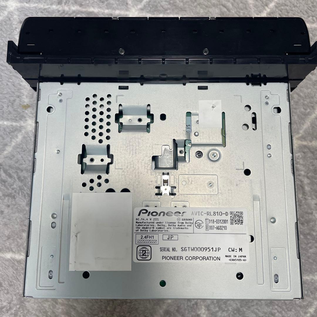 パイオニア　楽ナビ　carrozzeria AVIC-RL810-D カーナビ