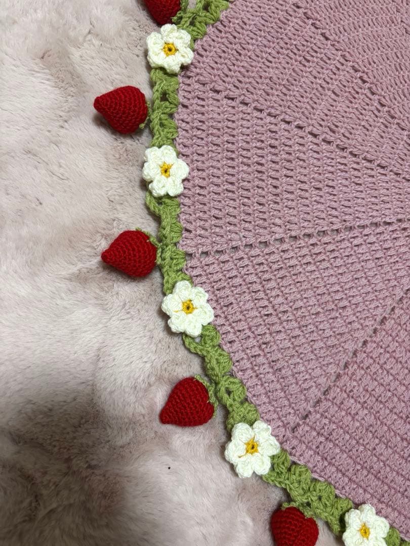 しらゆり　花束ブランケット　フラワーブランケット