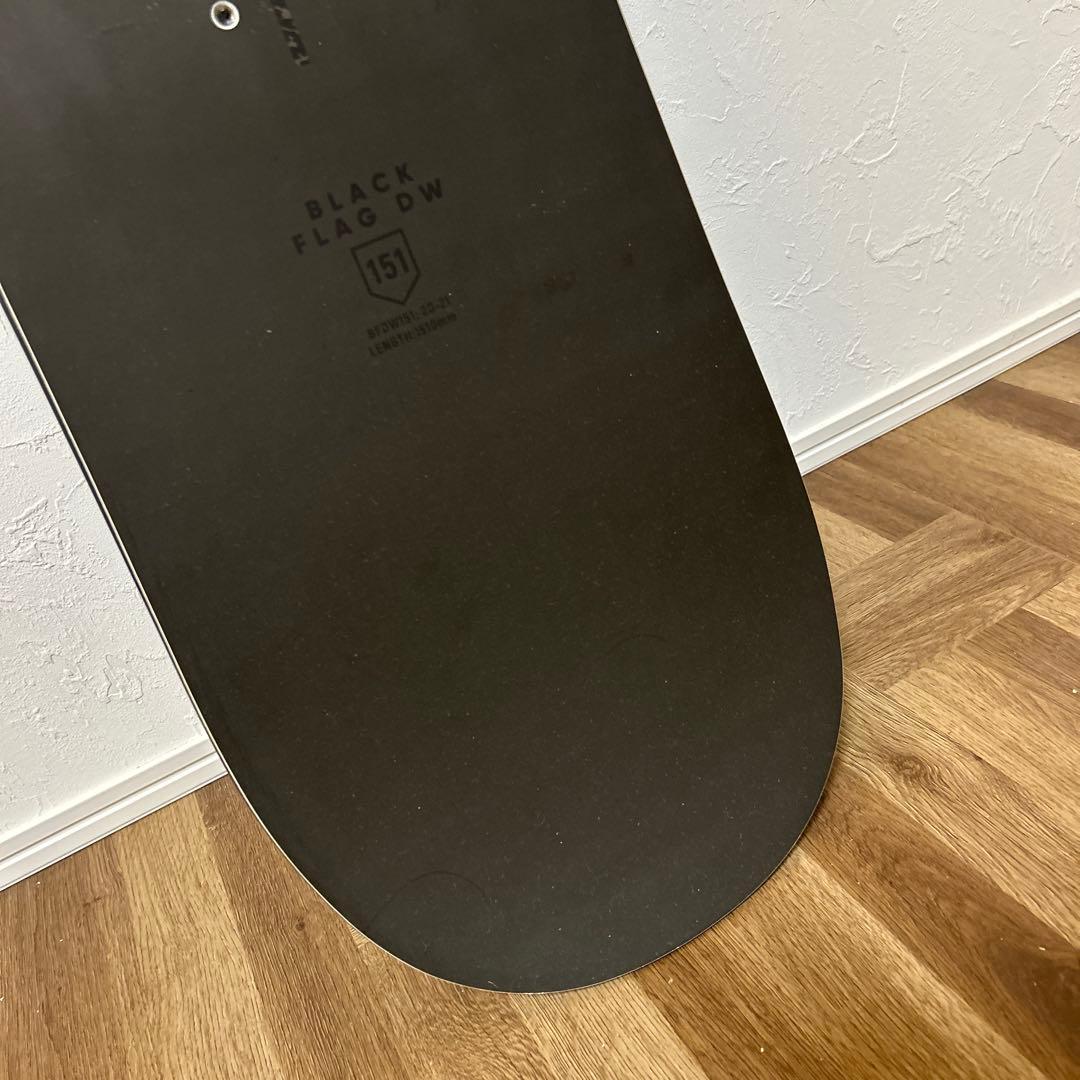 スノーボード DEATH LABEL BLACKFLAG DW 151