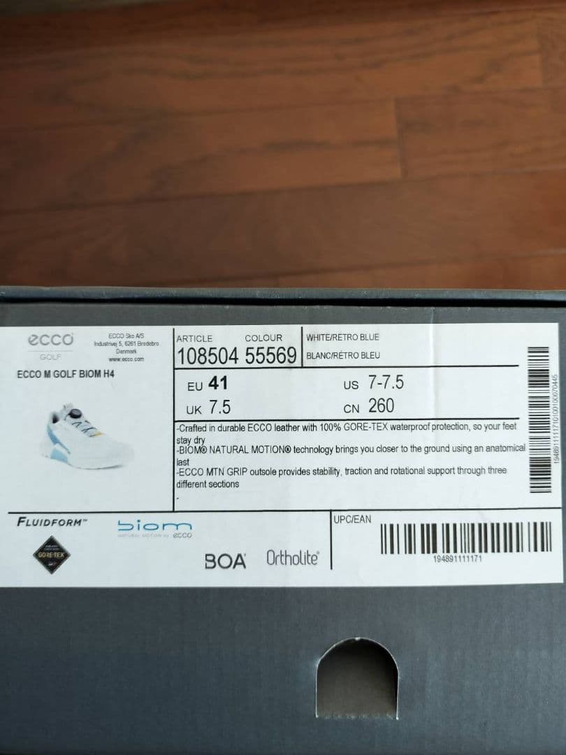 ecco ゴルフシューズ バイオムH4 EU41