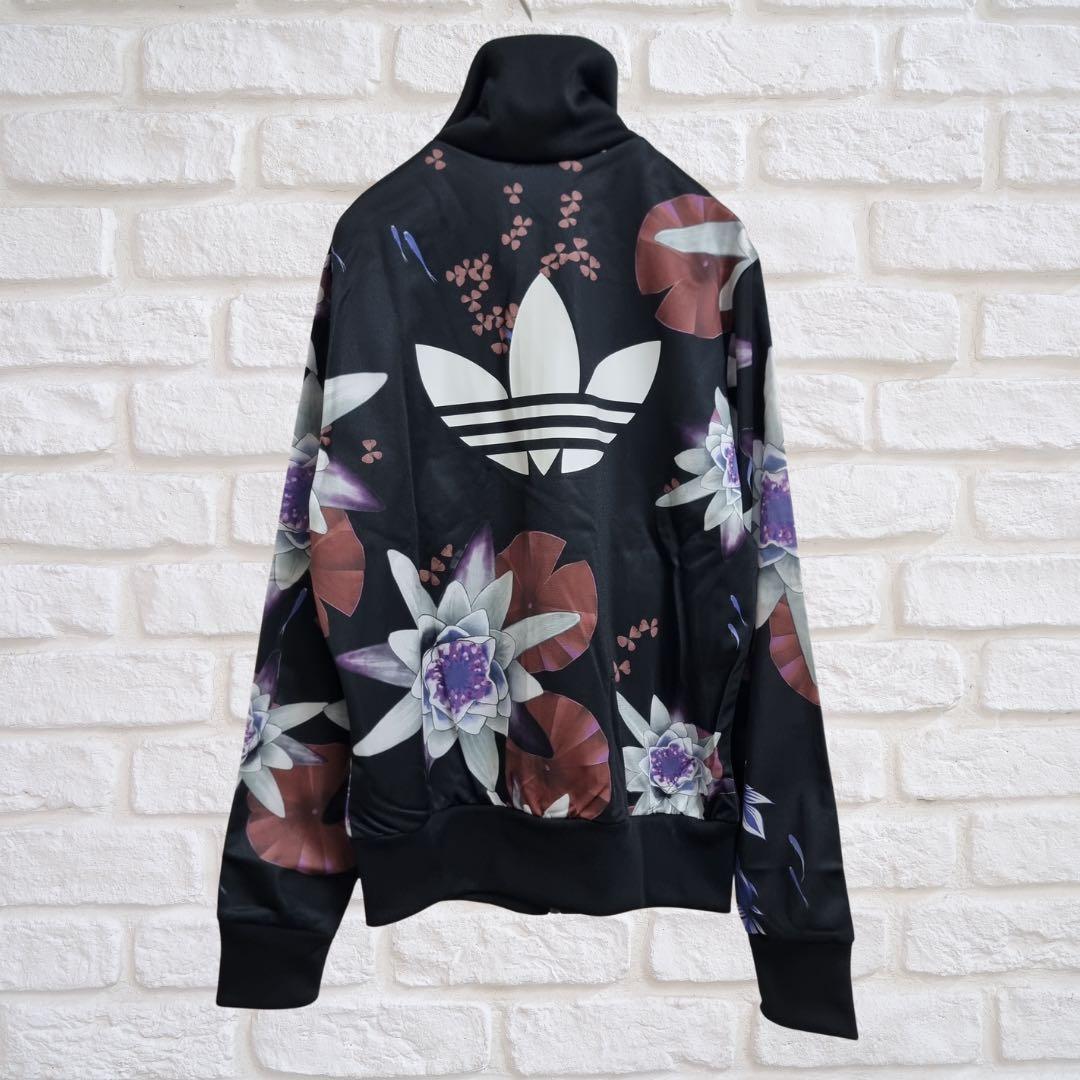 [未使用品]アディダス　レディース　ジャージ　トラックトップ　ジャケット　花柄