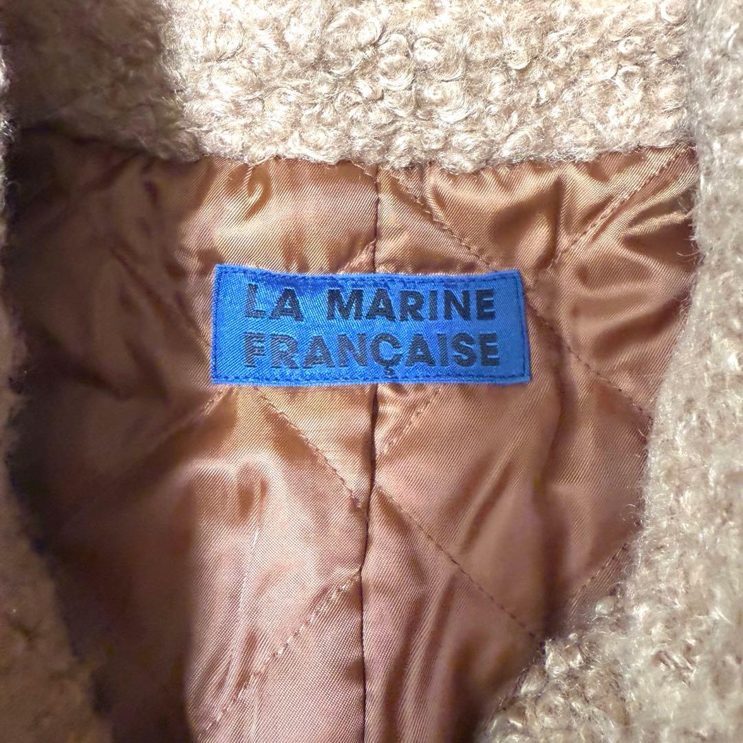 LA MARINE FRANCAISE 　プードルファー ロングコート