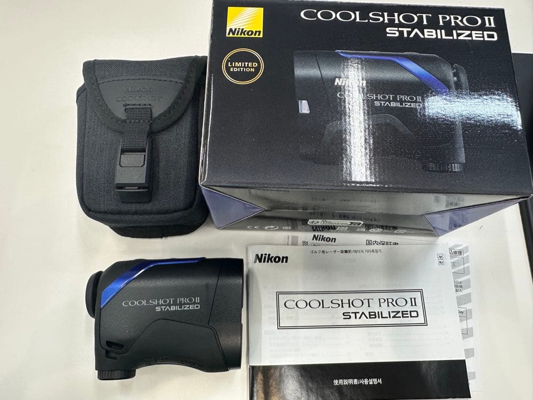 Nikon COOLSHOT PROⅡ STABILIZED BLACK 美品