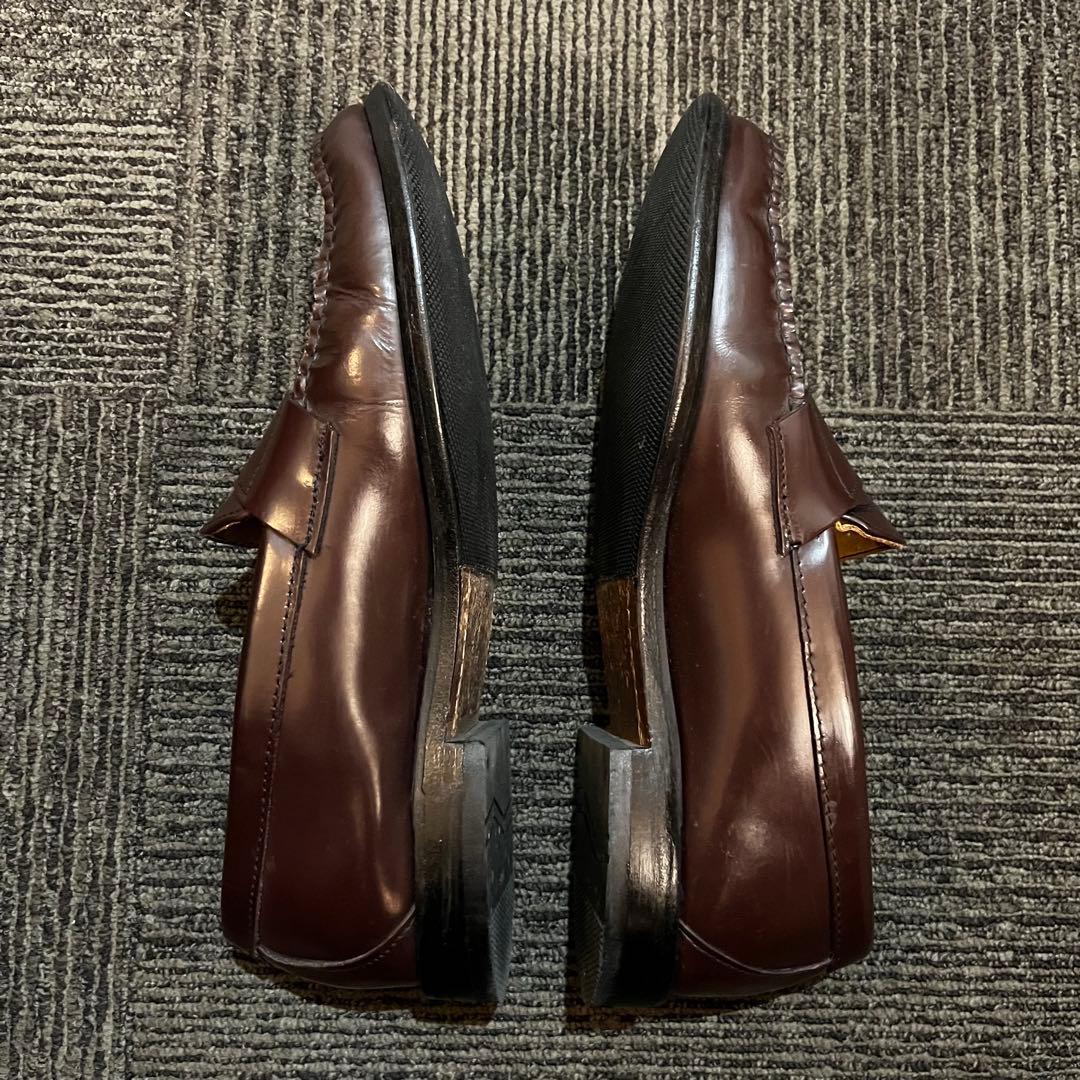 美品 Brooks Brothers ブラウンローファー 9D