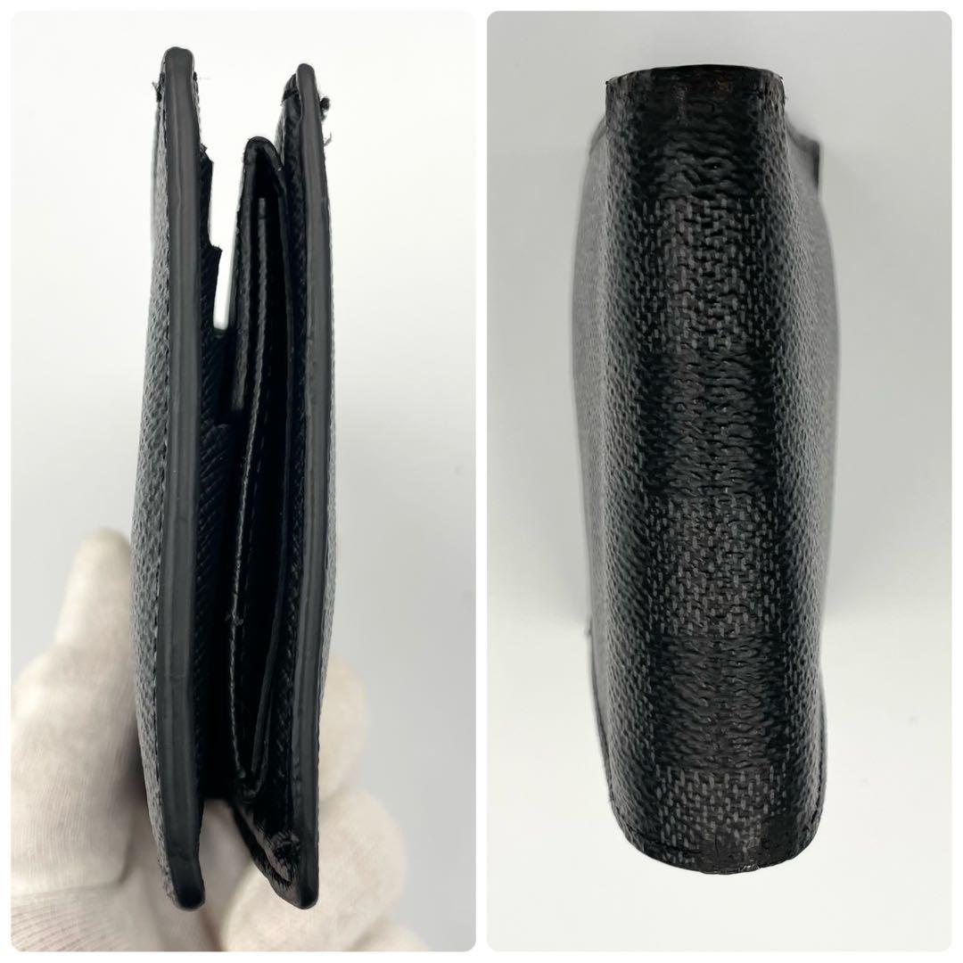 ルイヴィトン　ダミエグラフィット　ポルトフォイユ・マルコ　二つ折り財布