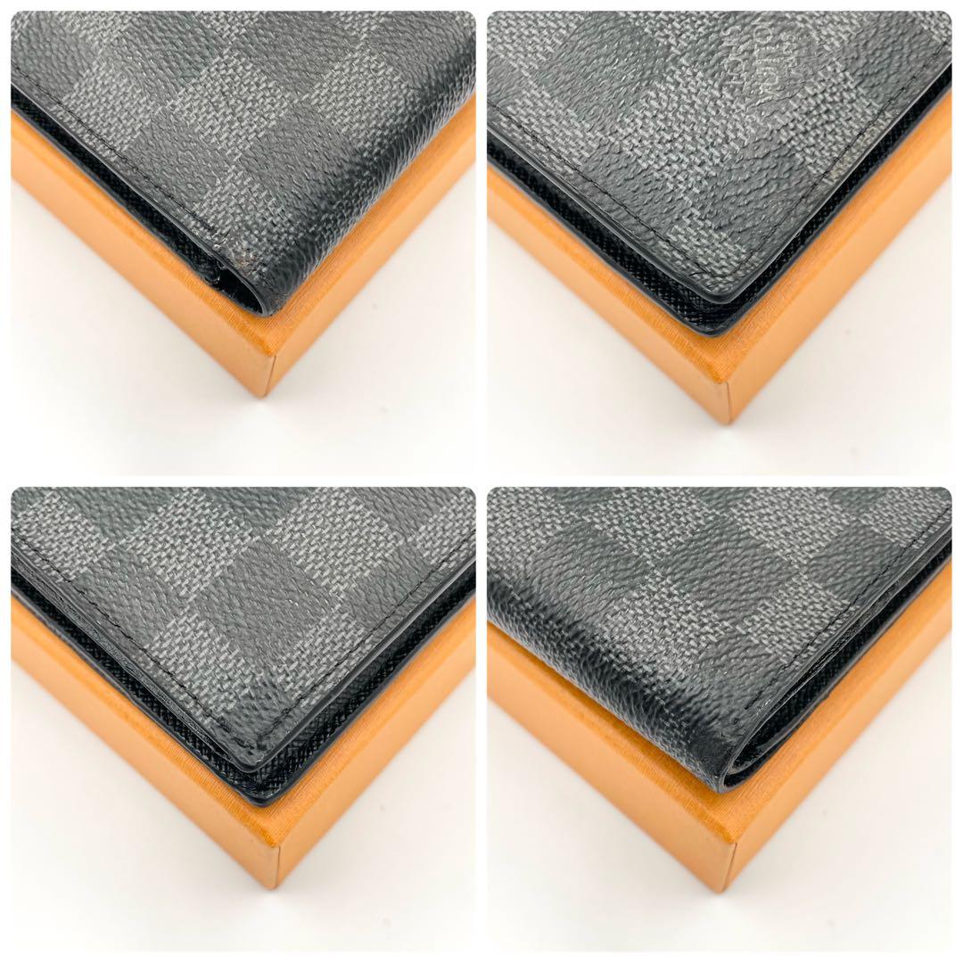 ルイヴィトン　ダミエグラフィット　ポルトフォイユ・マルコ　二つ折り財布